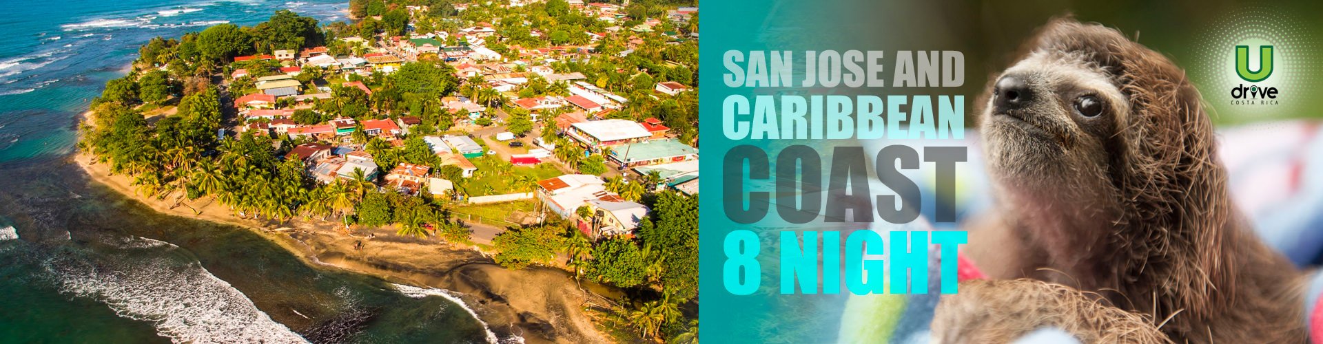 San Jose and Caribbean Coast 8 Night